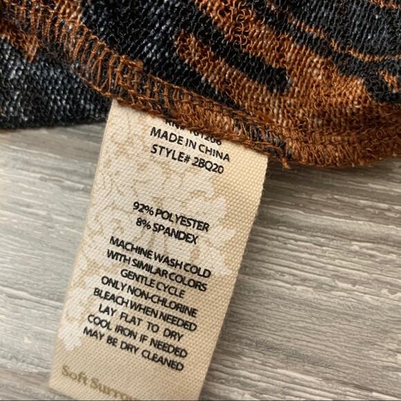 Soft Surroundings Mara floral topper cardigan Sz M - Picture 5 of 5